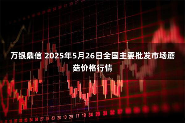 万银鼎信 2025年5月26日全国主要批发市场蘑菇价格行情